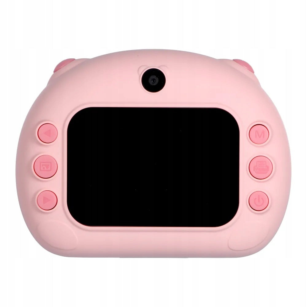 Children's camera with printer KDC-0013B pink