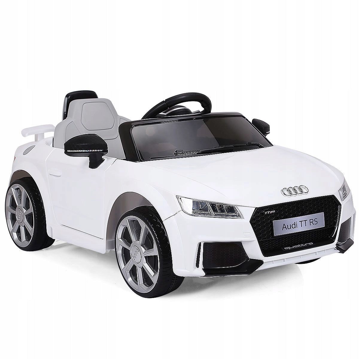 Children's car Audi TT RS White 104 x 63,5 x 45,5 cm Brand Costway