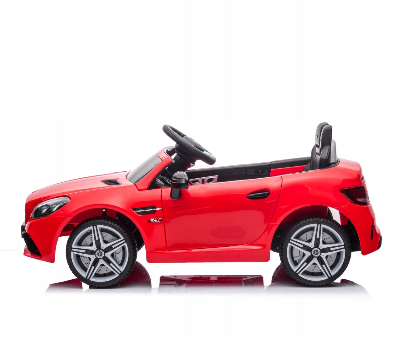 Children's car for electric battery LED Mercedes-Benz SLC Milly Mally Batteries included no