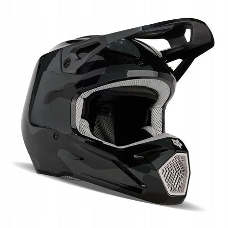 Children's cross helmet FOX JUNIOR V1 BNKR BLACK CAMO black gray freebies Manufacturer Fox