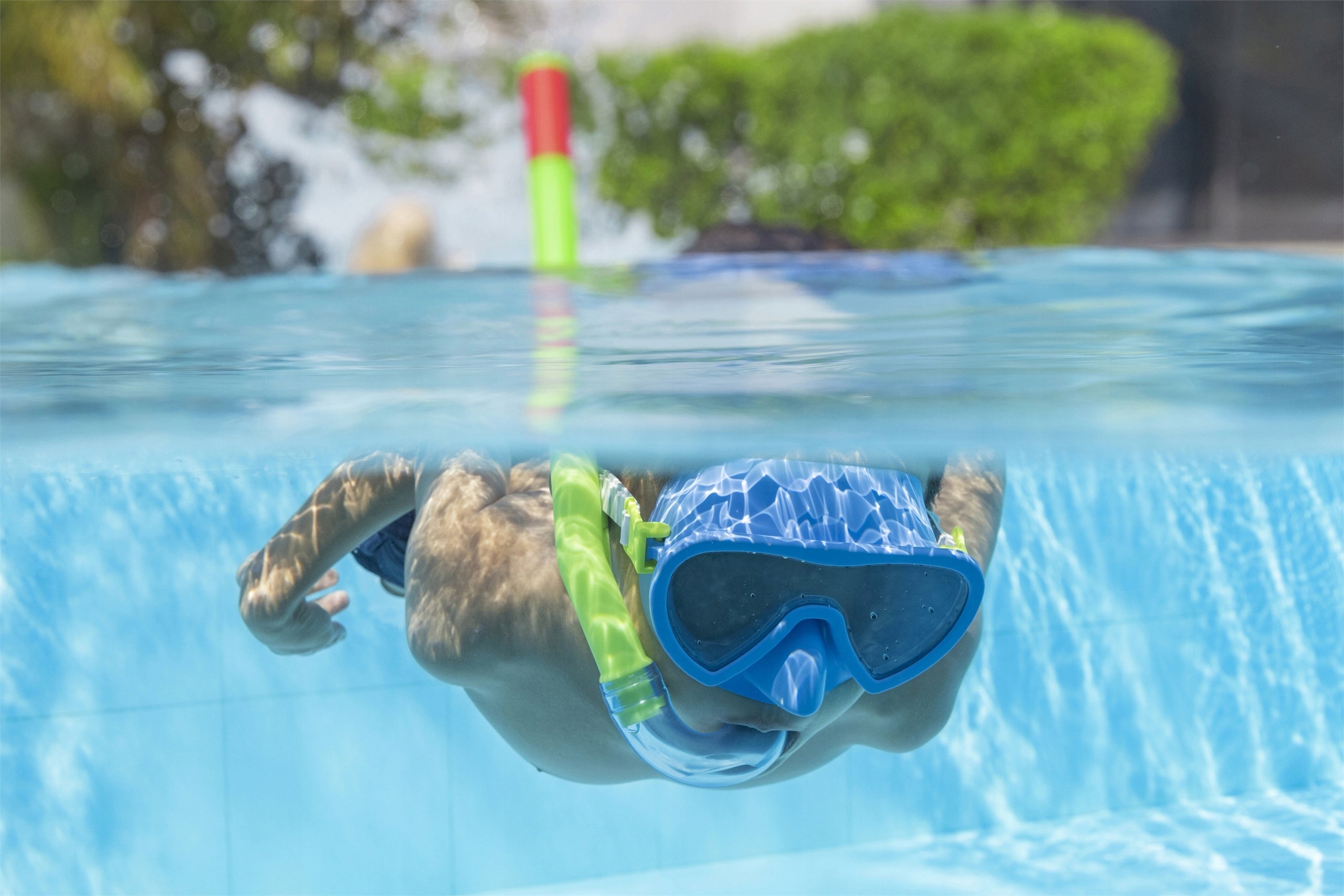Children's diving mask BESTWAY pink Product weight with unit packaging 0.2 kg