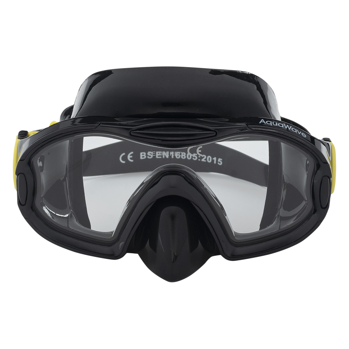 Children's diving mask NAALE JR MASK AQUAWAVE Color black