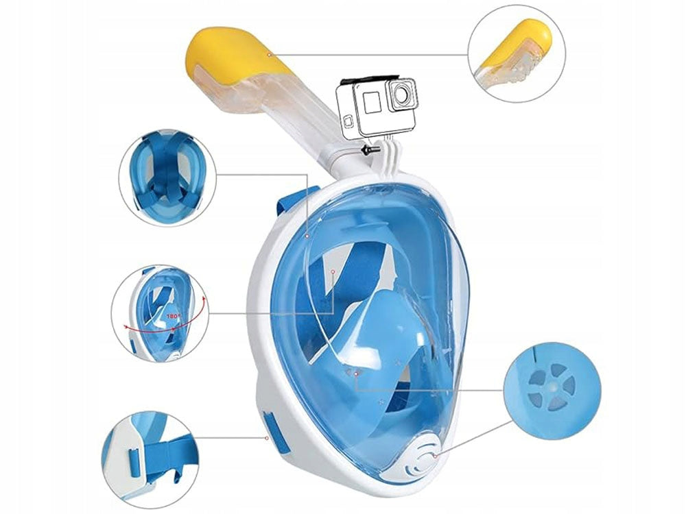 Children's diving mask, full face Jokomisiada SP0762 NI EAN (GTIN) 5905258529103