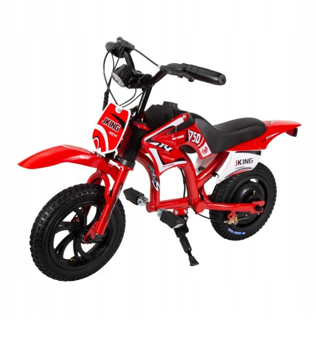Children's electric motorcycle JKING C6 |300W 12km/h 2600MAH 12 inches Tyres