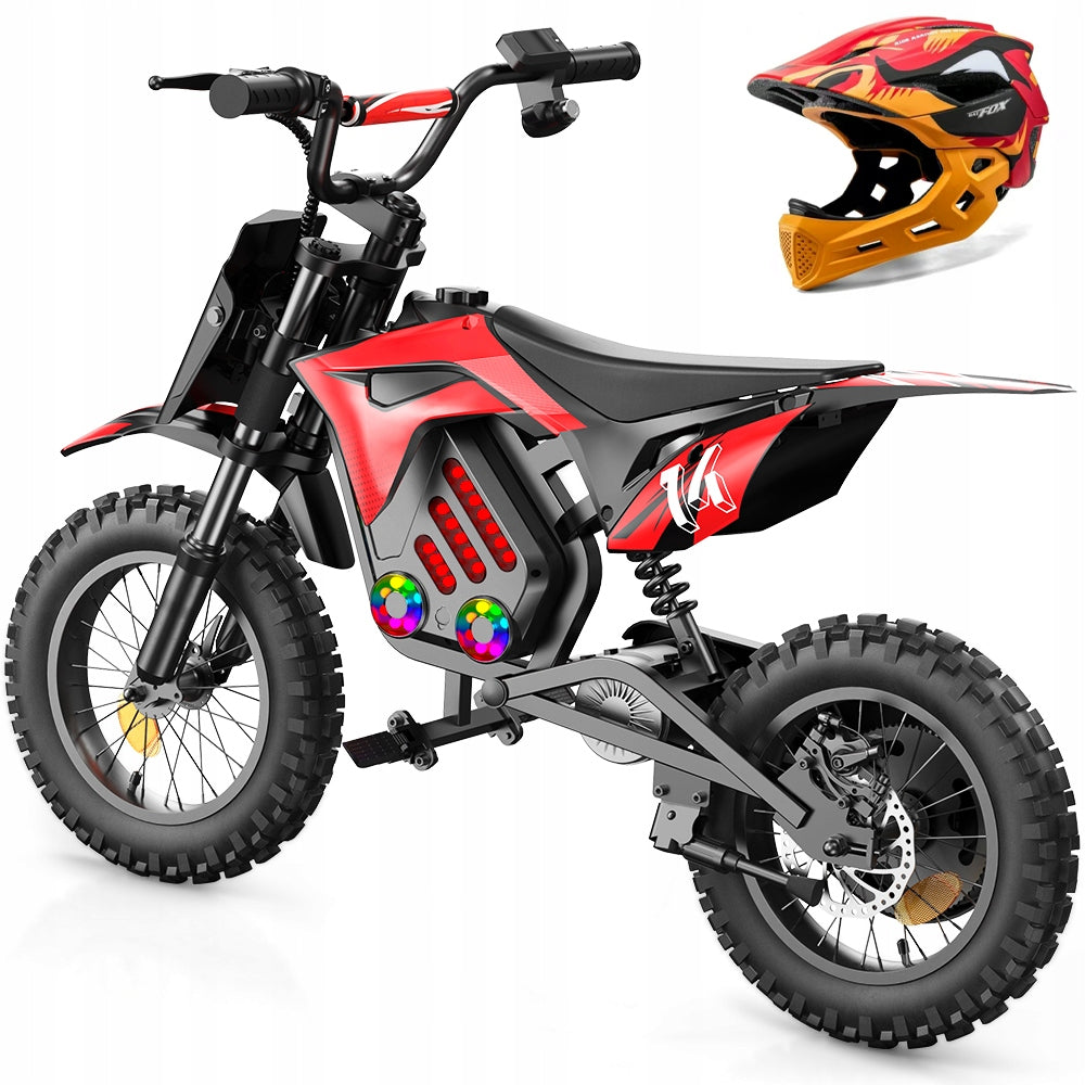Children's electric motorcycle iScooter A14 500W 36V 22KM 27KM/H + task