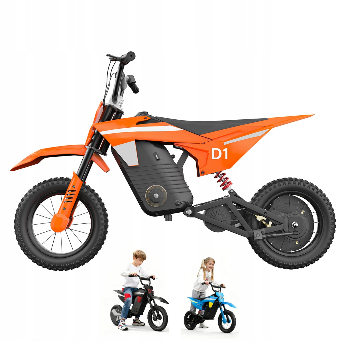 Children's electric motorcycles 300W 25km/h 36V4AH 12"boys/girls