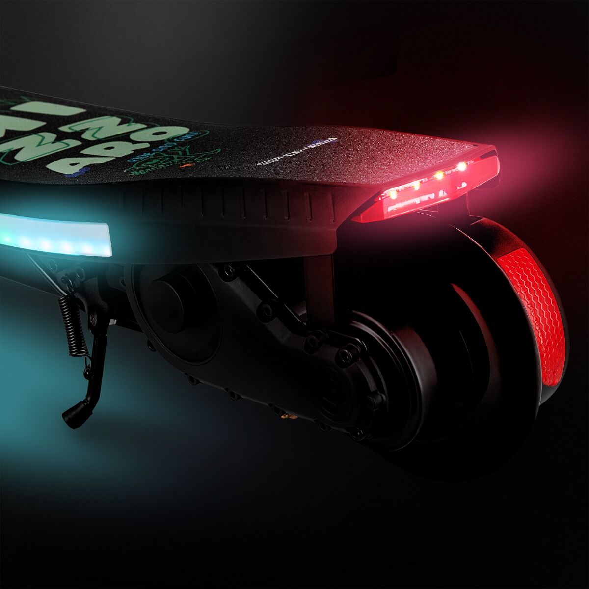Children's electric scooter 12 km/h range 9km folding LEDs MIZZARO Weight 9.5 kg