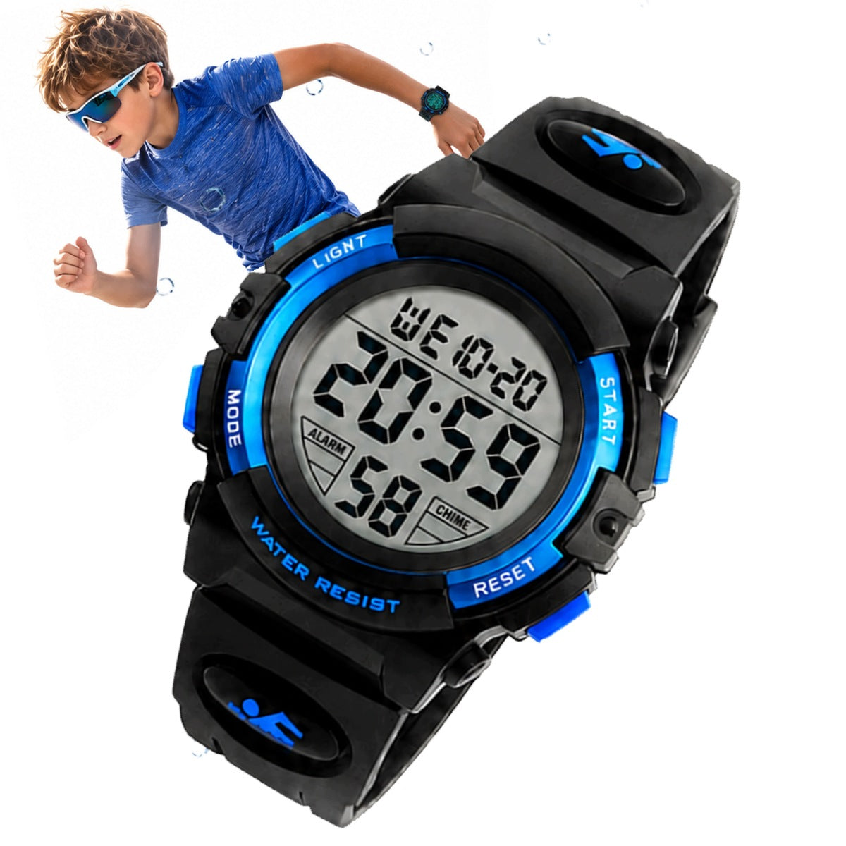 Children's electronic watch many functions