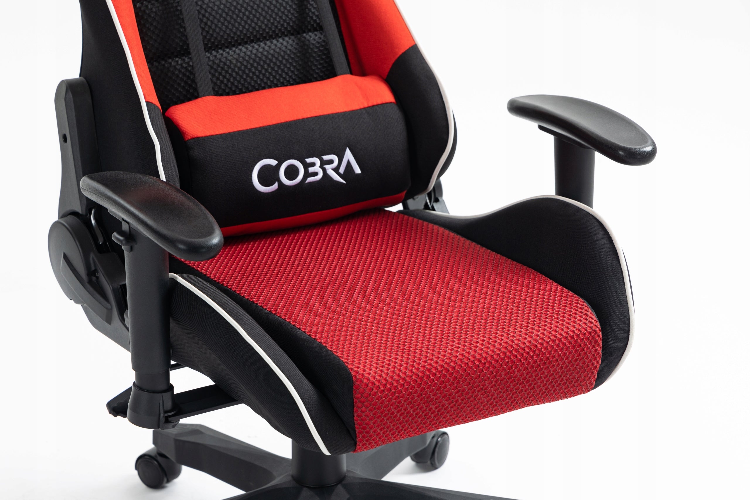 Children's gaming chair COBRA Rebel CR200 red-black ergonomic Maximum seat height 41 cm