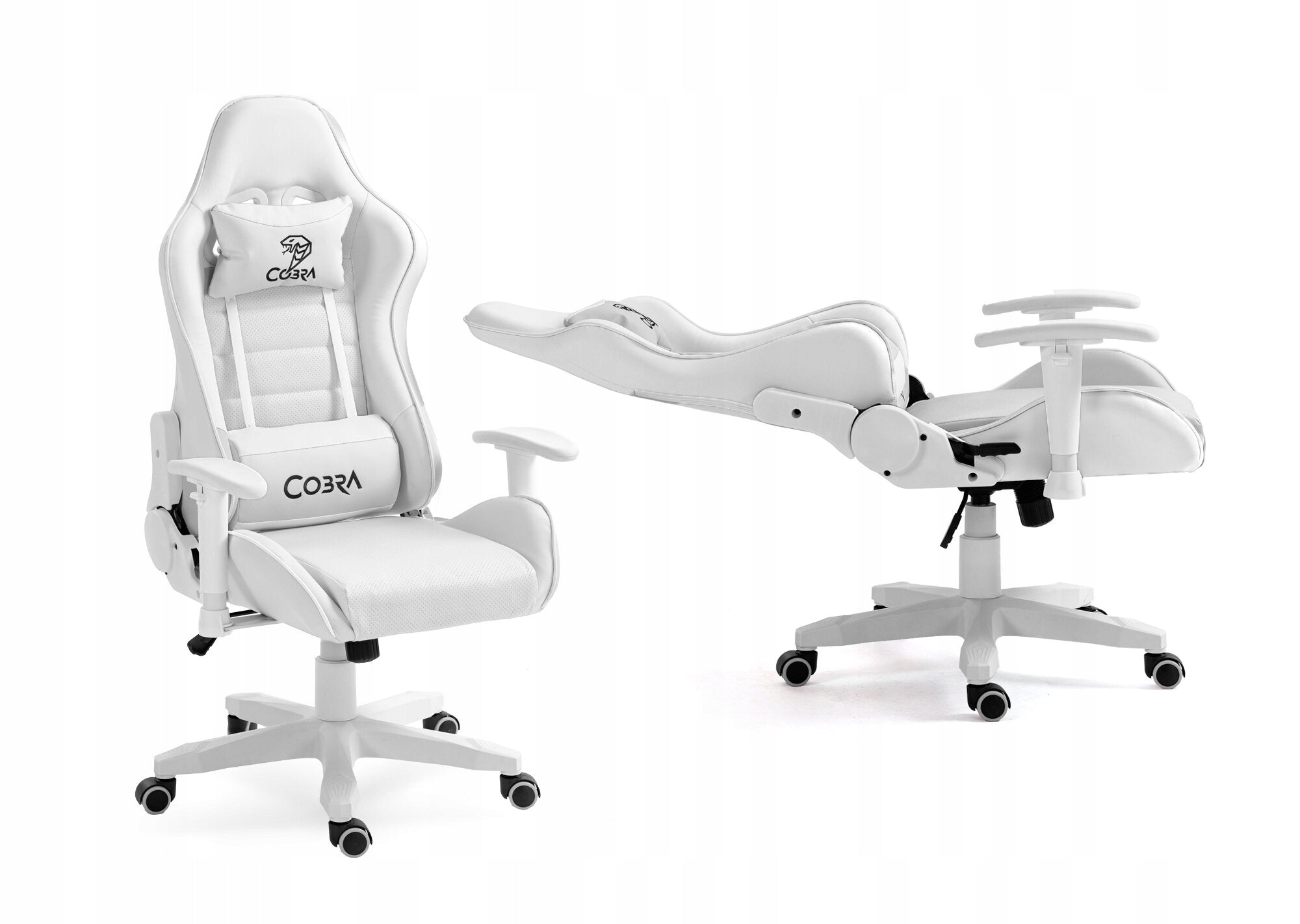 Children's gaming chair Cobra REBEL CR207 White swivel ergonomic Manufacturer code Rebel CR207