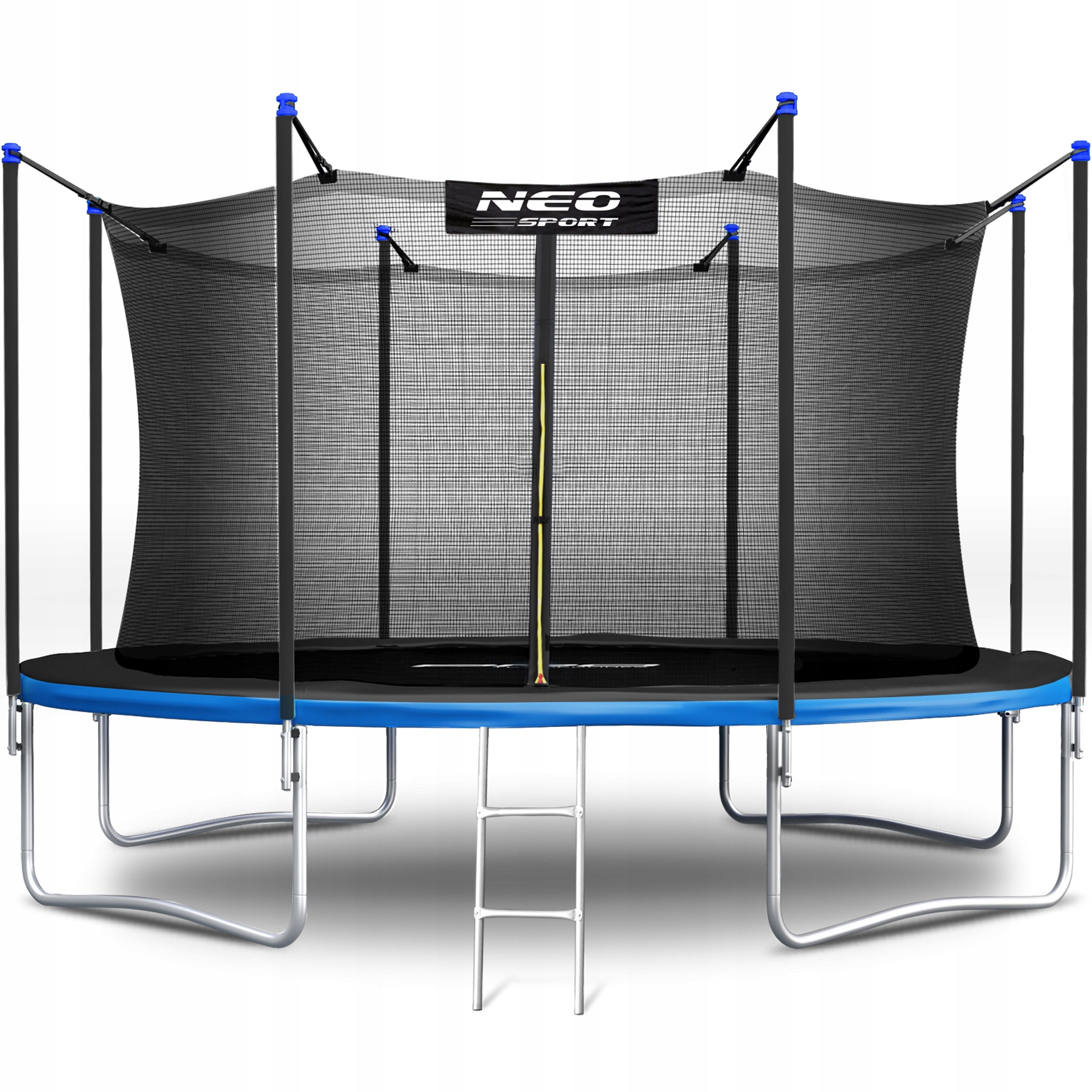 Children's garden trampoline 374cm 12ft + LADDER INNER MESH Packaging status original