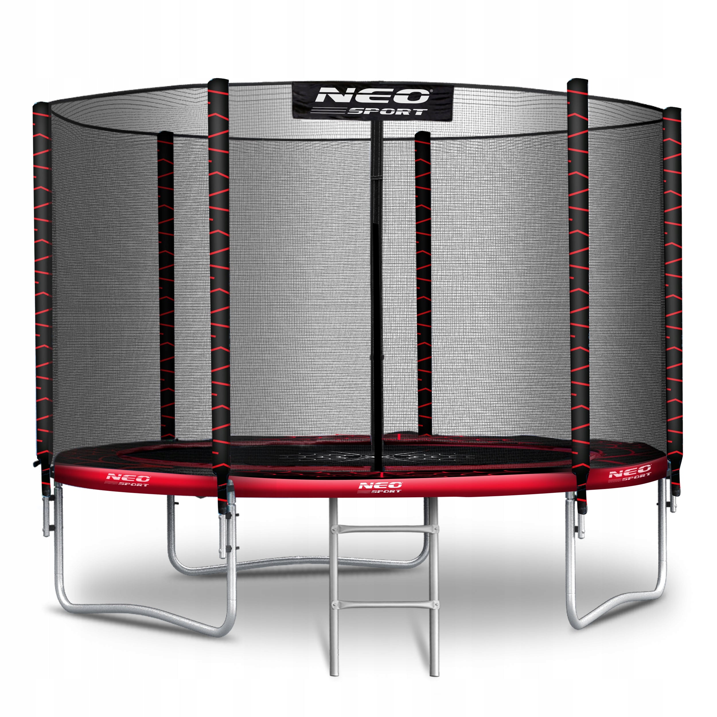 Children's garden trampoline SPIDER 183cm 6ft + LADDER OUTDOOR MESH Brand Neo-sport