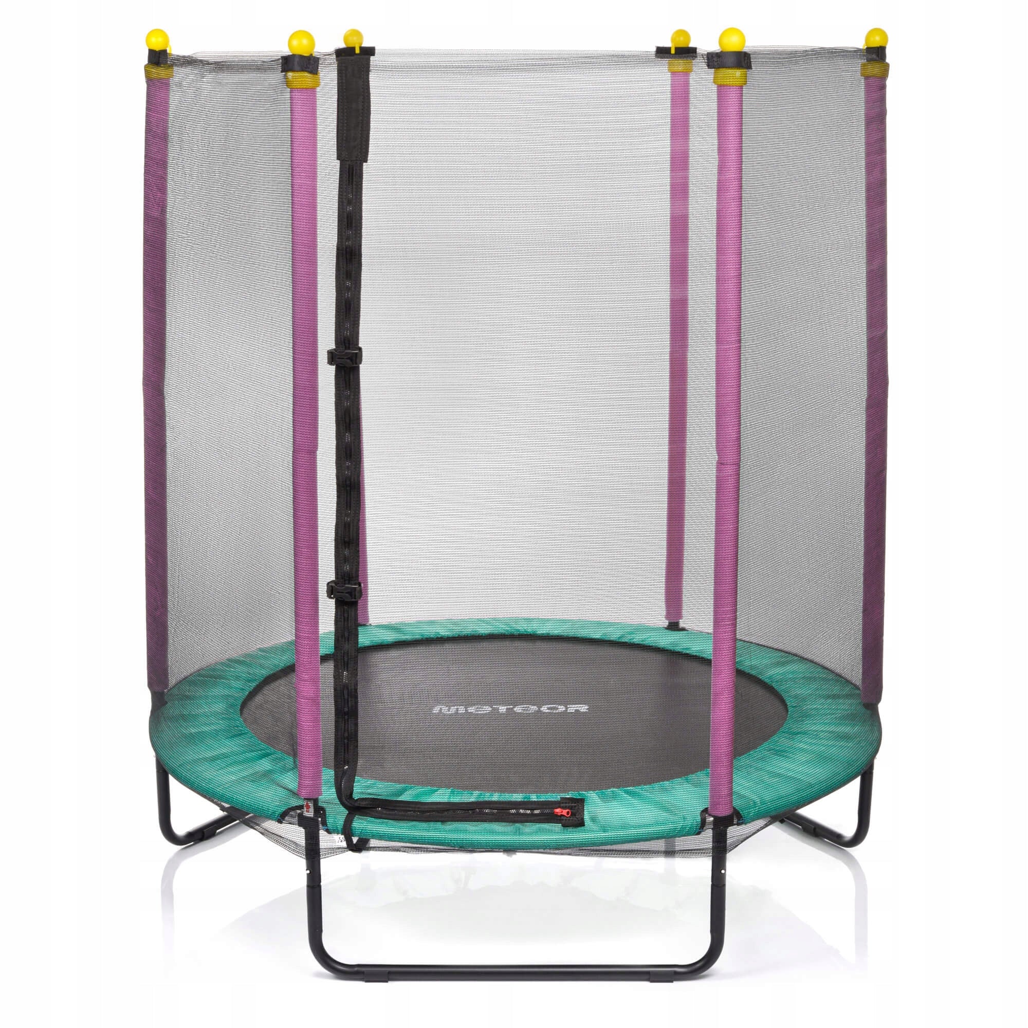 Children's garden trampoline with outdoor net Meteor 4,5 ft 140 cm
