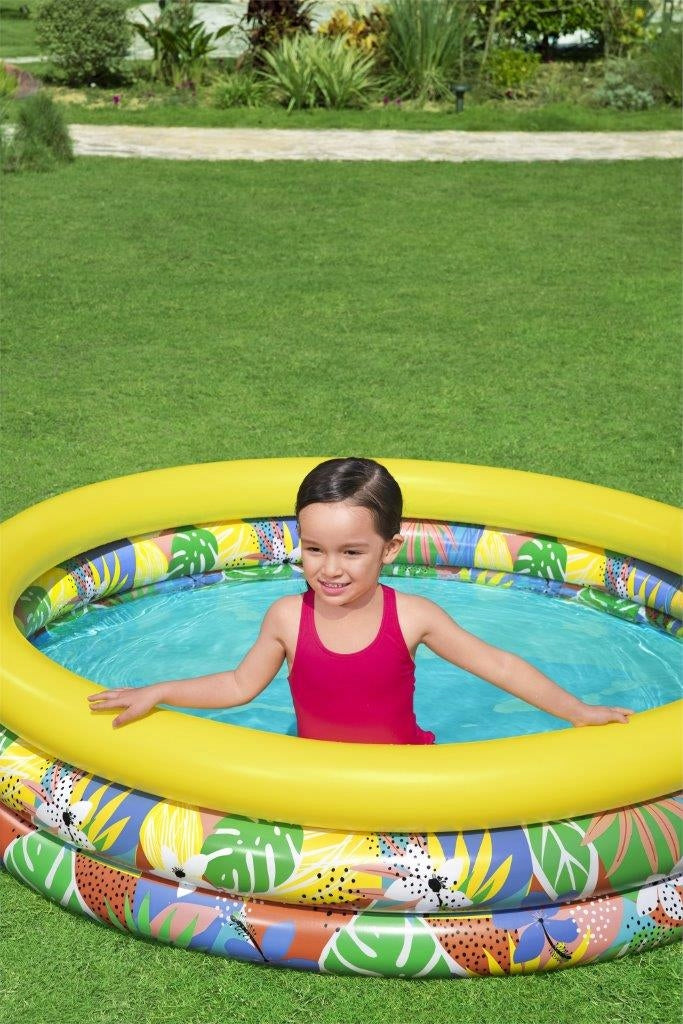 Children's inflatable pool Paddling pool 168cm Round garden inflatable pool Packaging status original