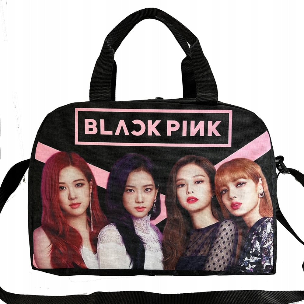 Children's pool bag sports travel beach bags black pink
