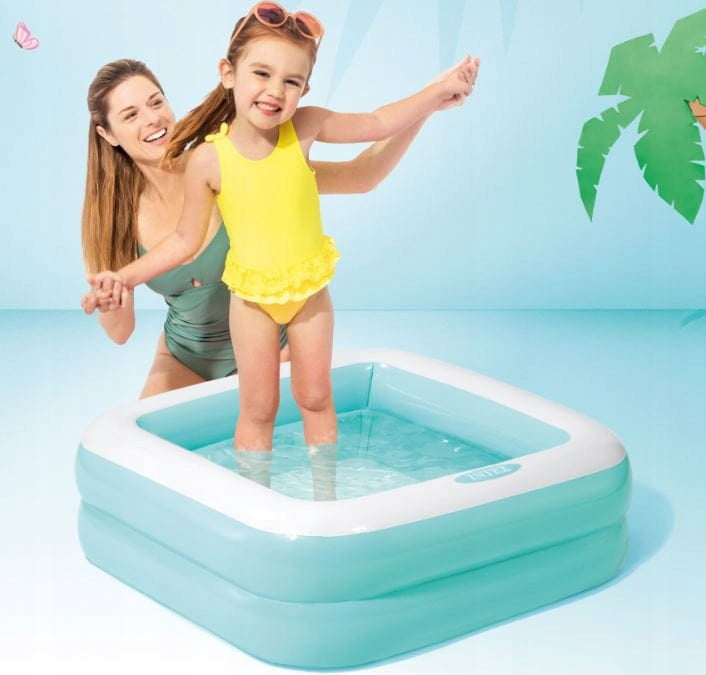 Children's pool paddling pool blue 86cm Intex 57100 Series PLAY BOX POOLS