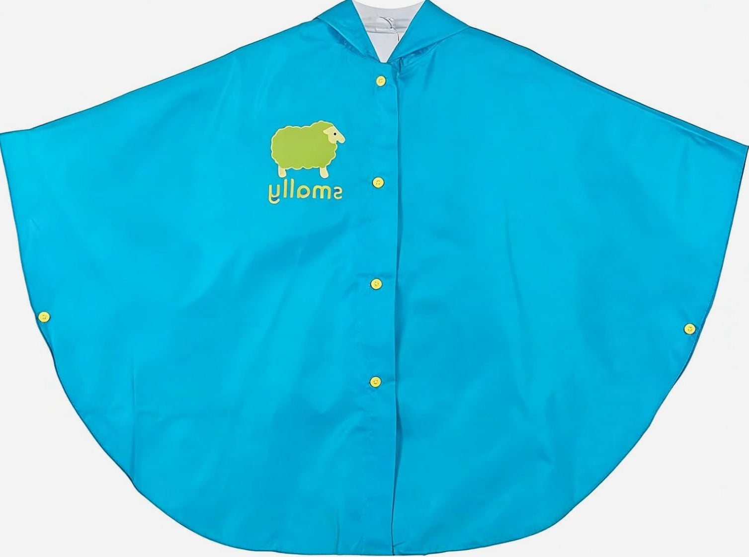 Children's raincoat long with hood universal breathable