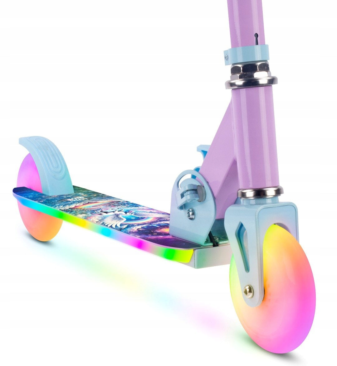 Children's scooter SUN BABY Lumiride J02.026.0.8 Lilac Information regarding product safety and compliance For use under direct adult supervision