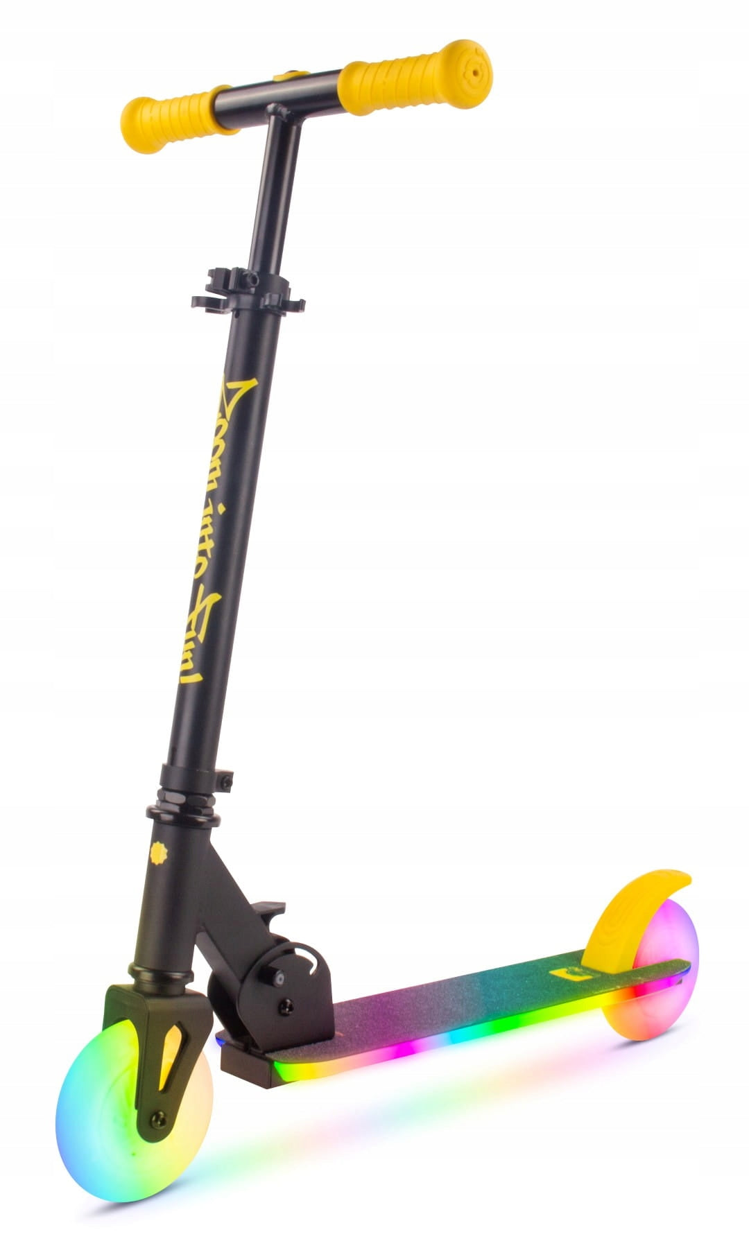 Children's scooter folding two-wheeled adjustable LED 7 colors 20programs Brand Sun Baby