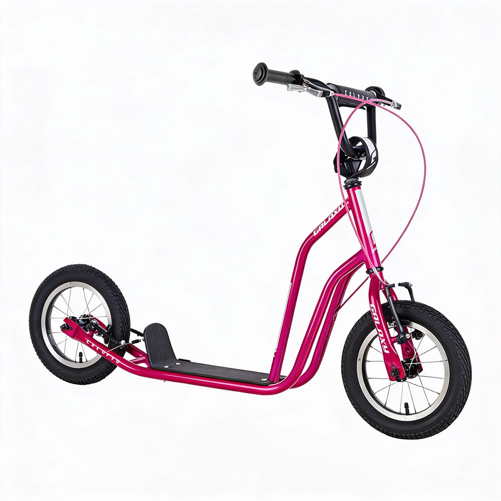 Children's scooter for child two-wheeled urban pumped steel wheels