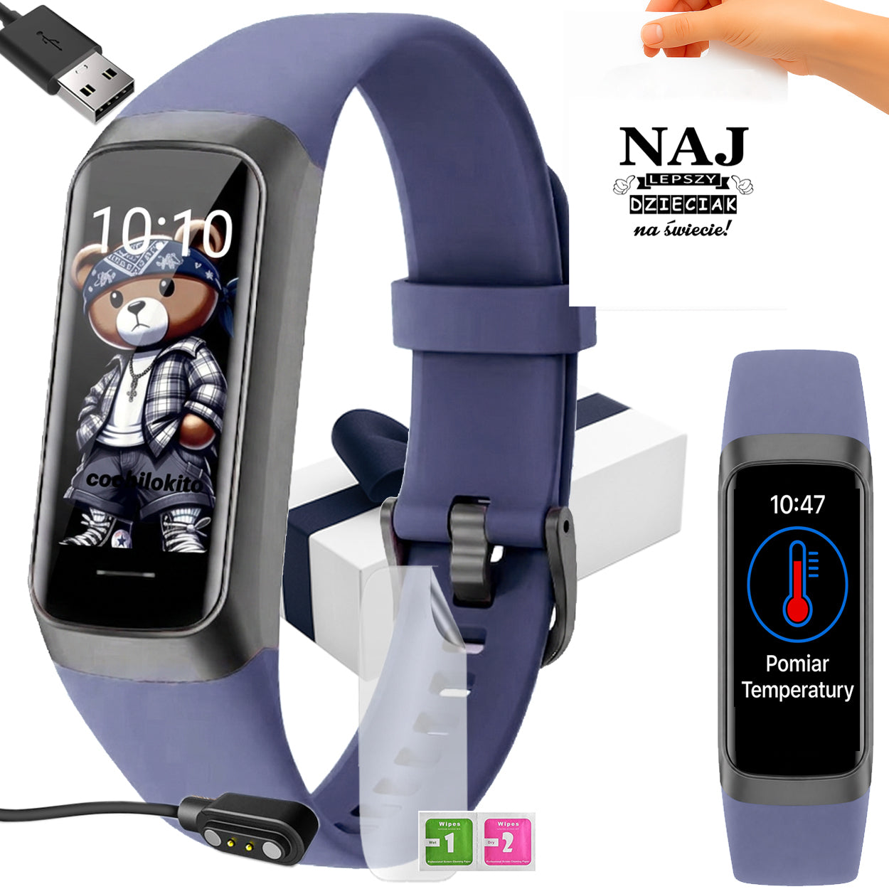 Children's smartwatch - education sleep monitor, FOR KID reward system