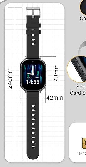 Children's smartwatch with GPS 4G video call SOS IP68 touch screen Model 4G