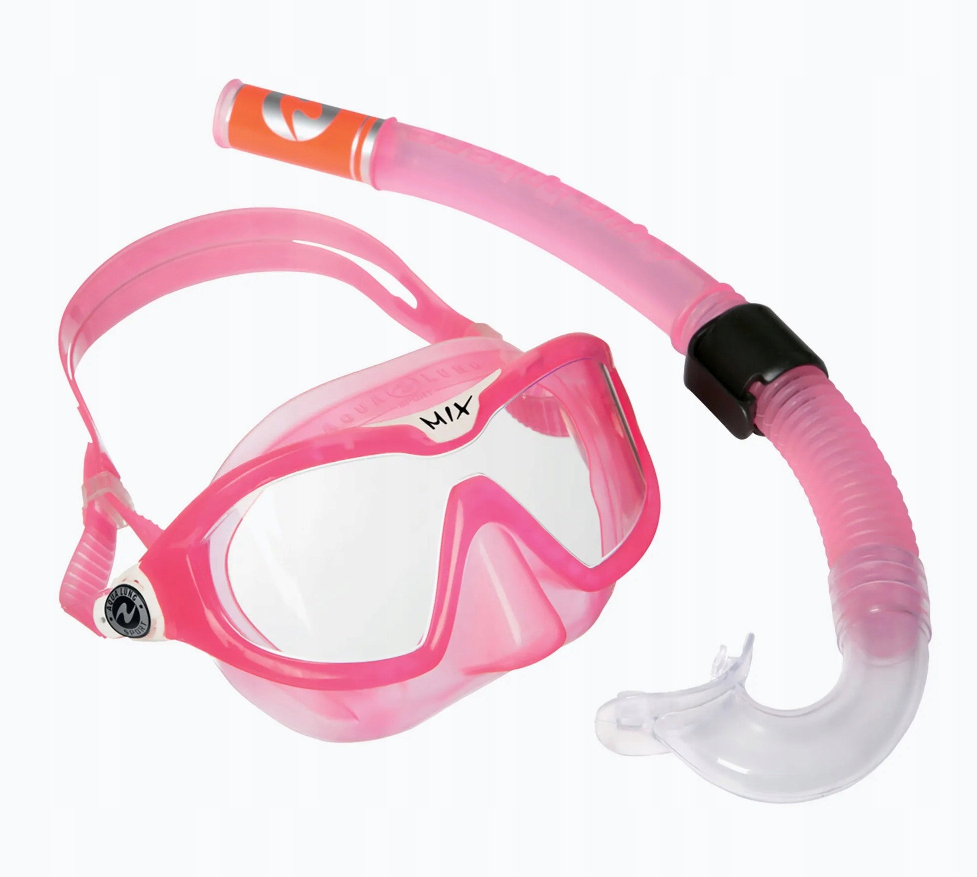 Children's snorkeling set Aqualung Mix Combo pink/white Color pink