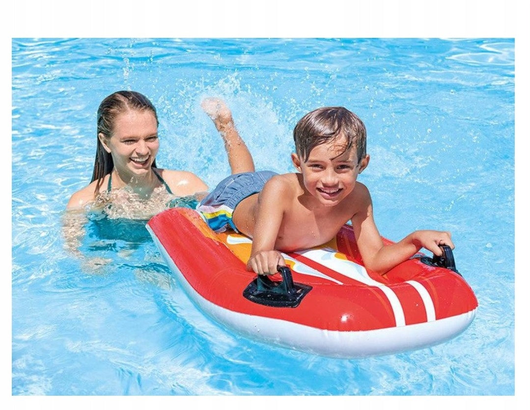 Children's swimming board for Rider red Intex Packaging status original