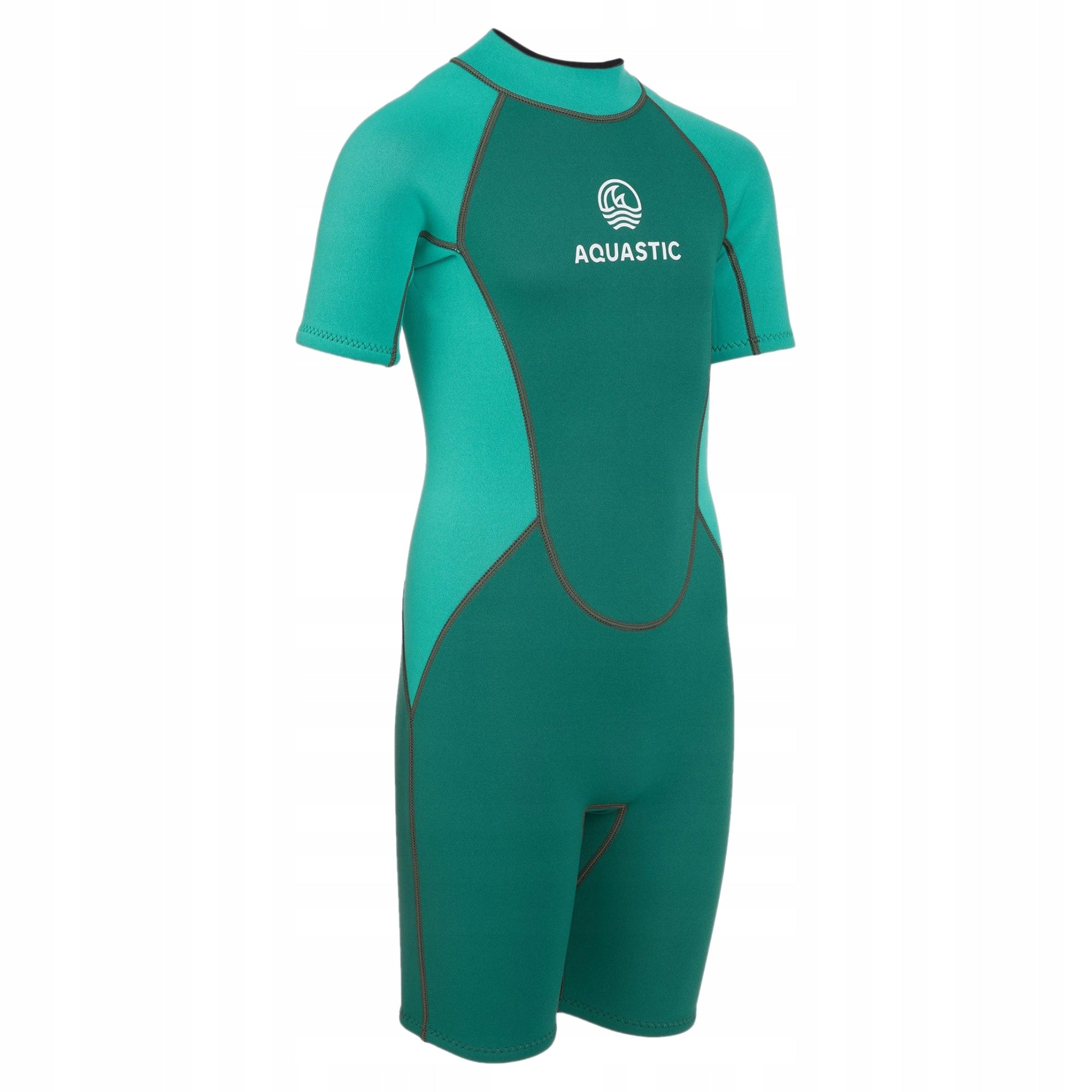 Children's swimming foam AQUASTIC Wavey Jrg 2 mm turquoise 100-112 cm