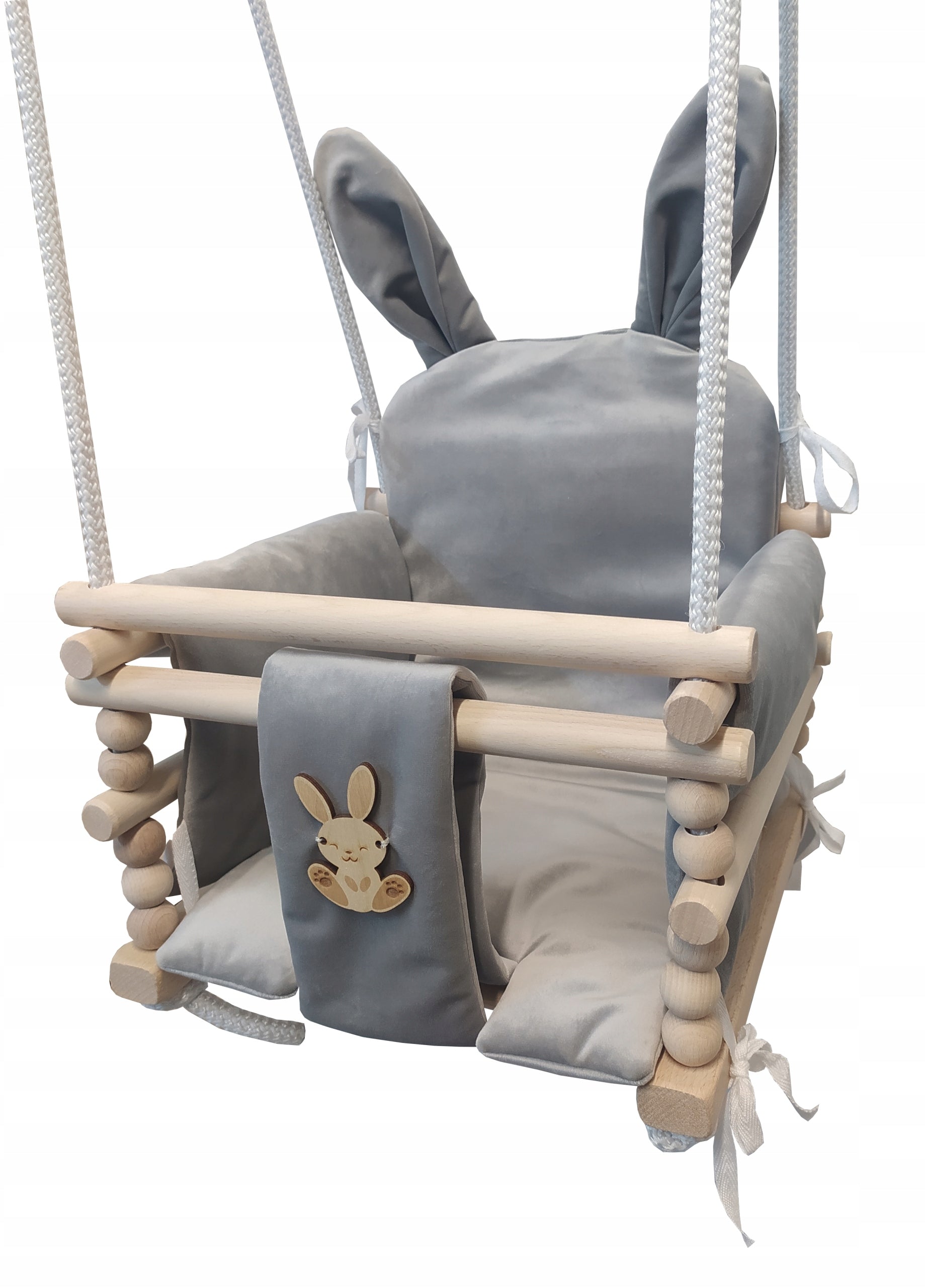 Children's swing wooden for garden house room for terrace gift. Brand Drew-Mix