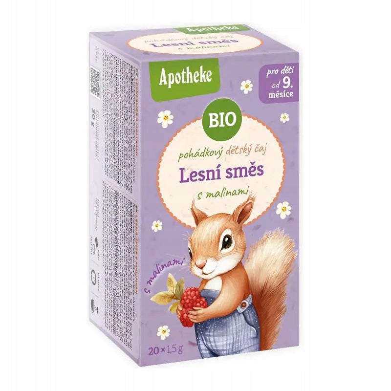 Children's tea FAIRYTALE FOREST FRUIT RASPBERRIES BIO 20 bags Apotheke