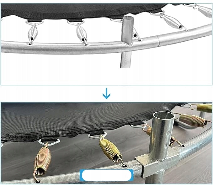 Children's trampoline 150 cm, up to 200 kg, adjustable P767 Size (ft) 5 (150 cm)