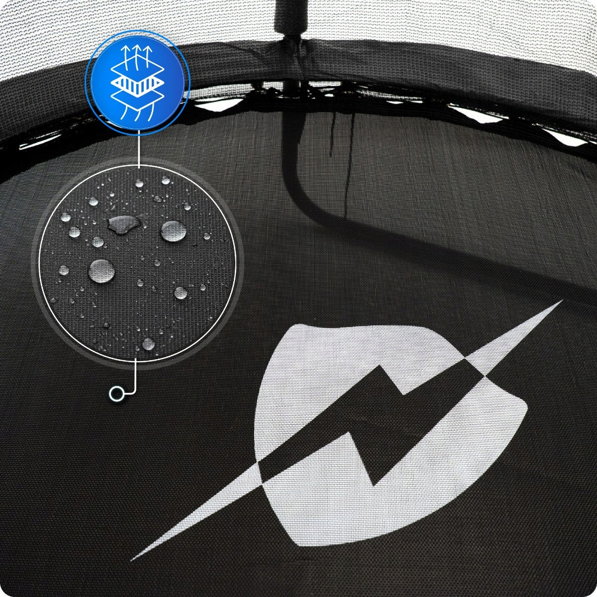 Children's trampoline for home small 4.5FT 140CM safe net Thunder Brand Thunder