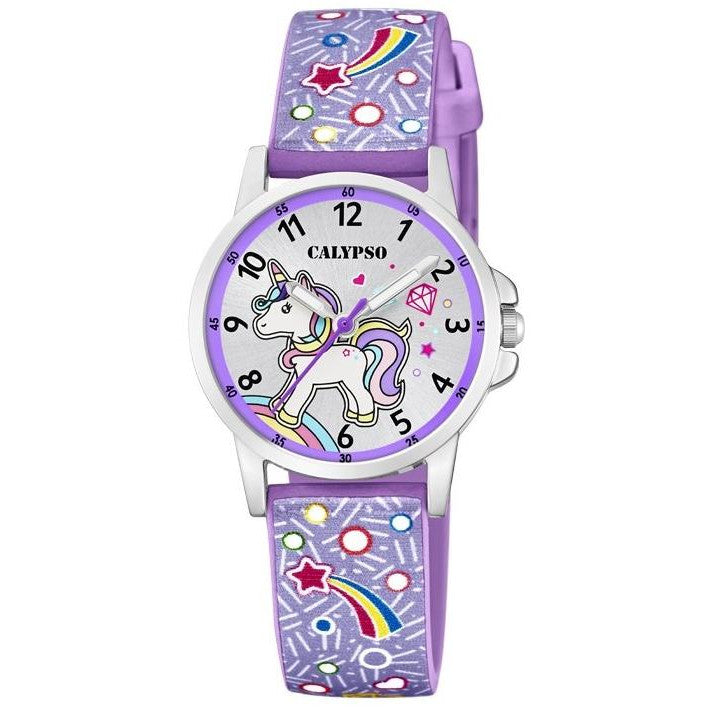 Children's watch Calypso K5776-6 purple strap