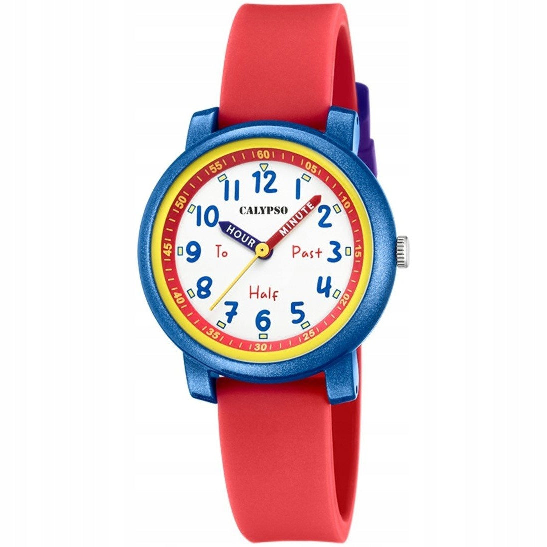 Children's watch Calypso K5827-5 red strap