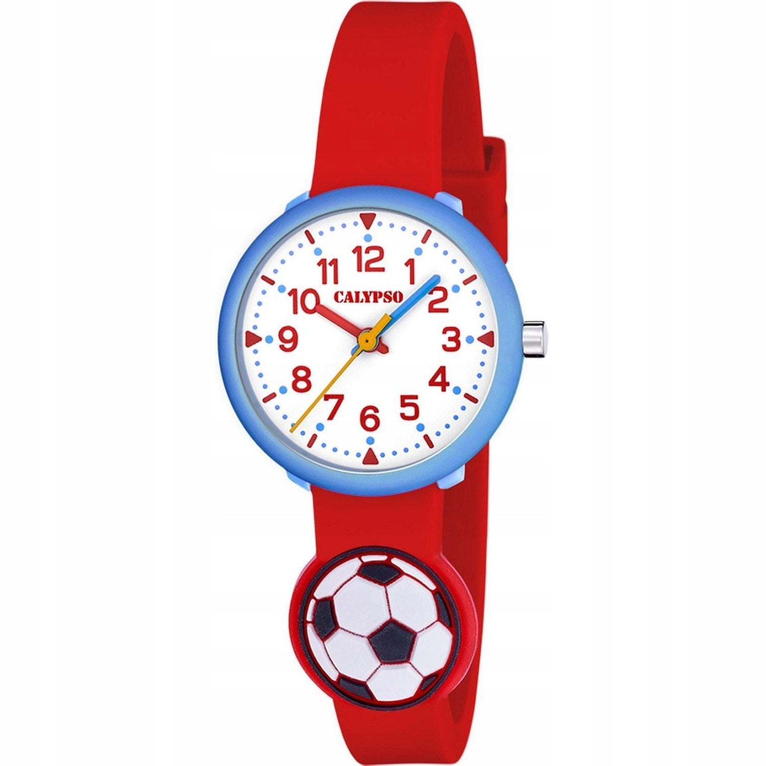 Children's watch Calypso K5845-4 red strap