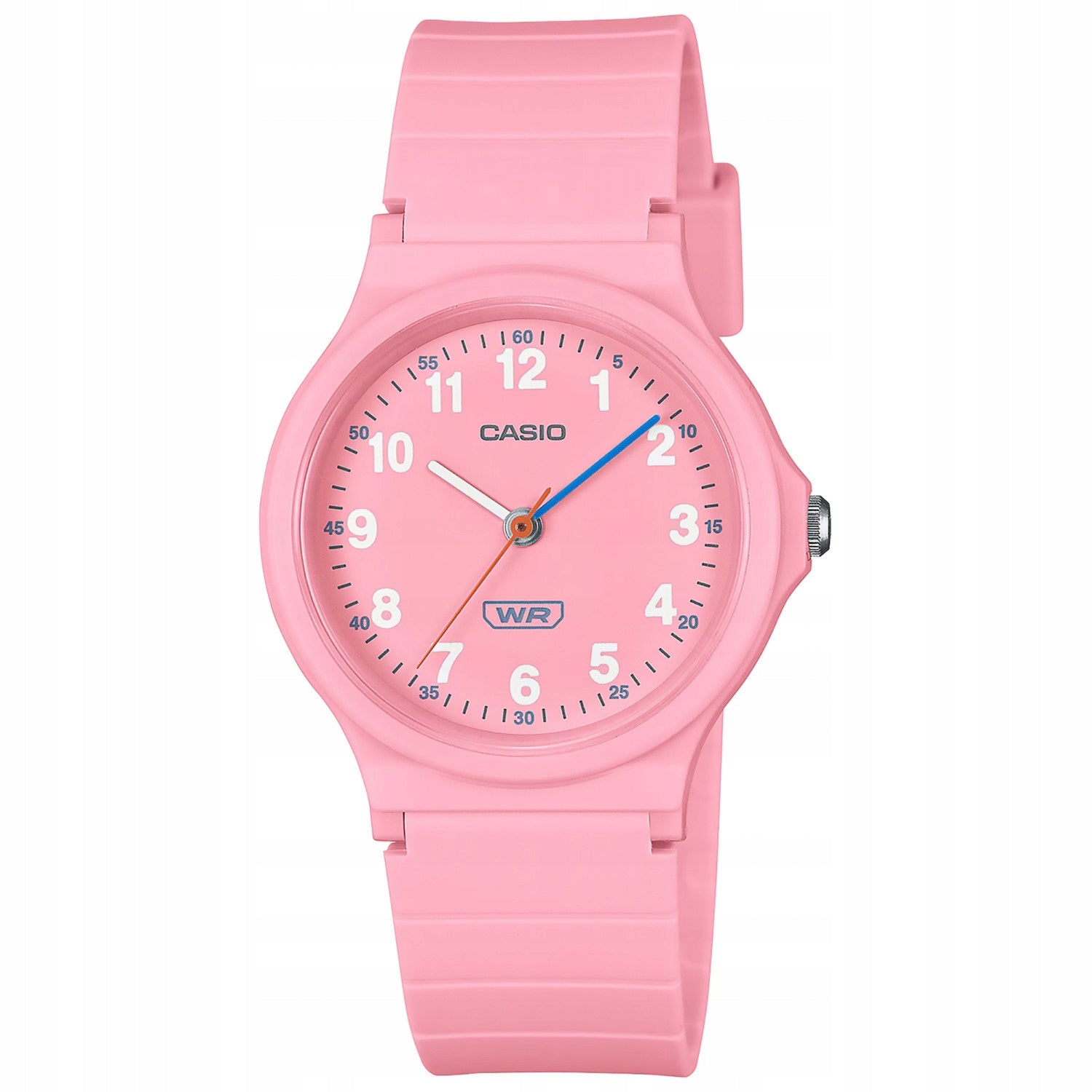 Children's watch Casio LQ-24B-4BEF pink on WR strap