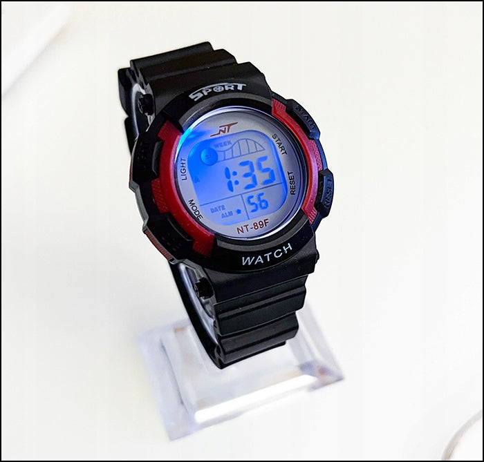 Children's watch / DFYJ NT-89Fac / strap / black / electronic EAN (GTIN) 5904094387052