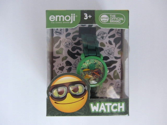 Children's watch Emoji green