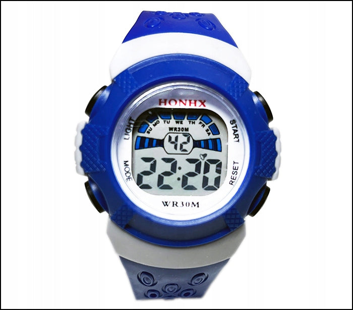 Children's watch / HONHX N001a / electronic / blue / purple EAN (GTIN) 5904094371365