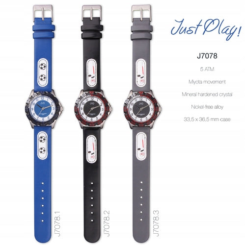 Children's watch JVD J7078.3 gray + freebie EAN (GTIN) 8590392977711