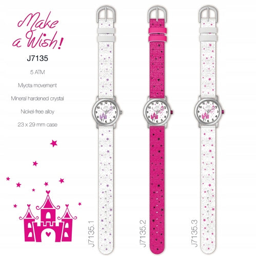 Children's watch JVD J7135.2 princess, pink EAN (GTIN) 8592818031427