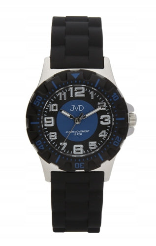 Children's watch JVD J7168.2 black - silver