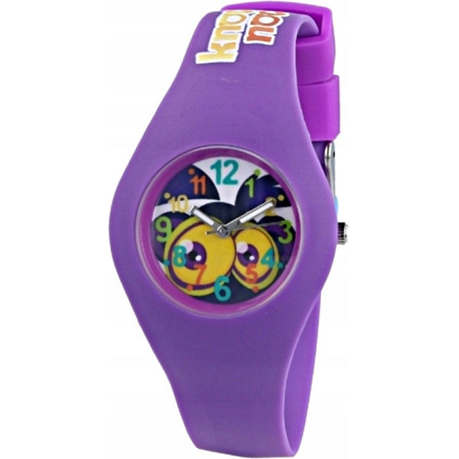 Children's watch KNOCK NOCKY purple + piggy bank