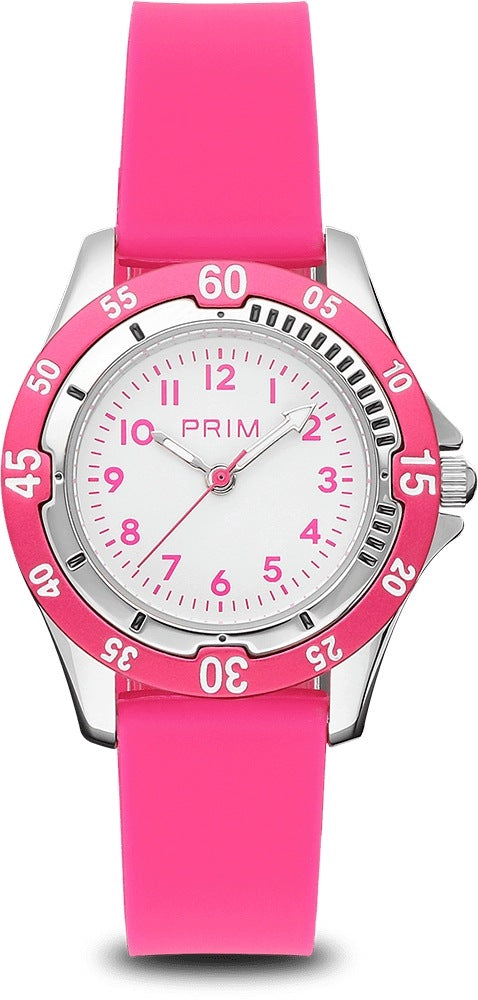 Children's watch Prim Clown Sport for girls pink dial