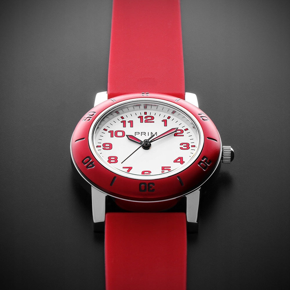 Children's watch Prim Clown edice 03 for boy red strap Brand Prim