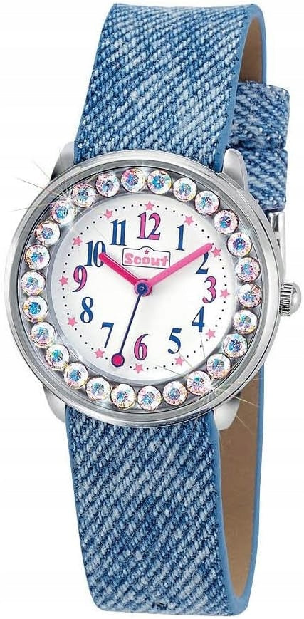 Children's watch SCOUT 280381008 rhinestones Functions none