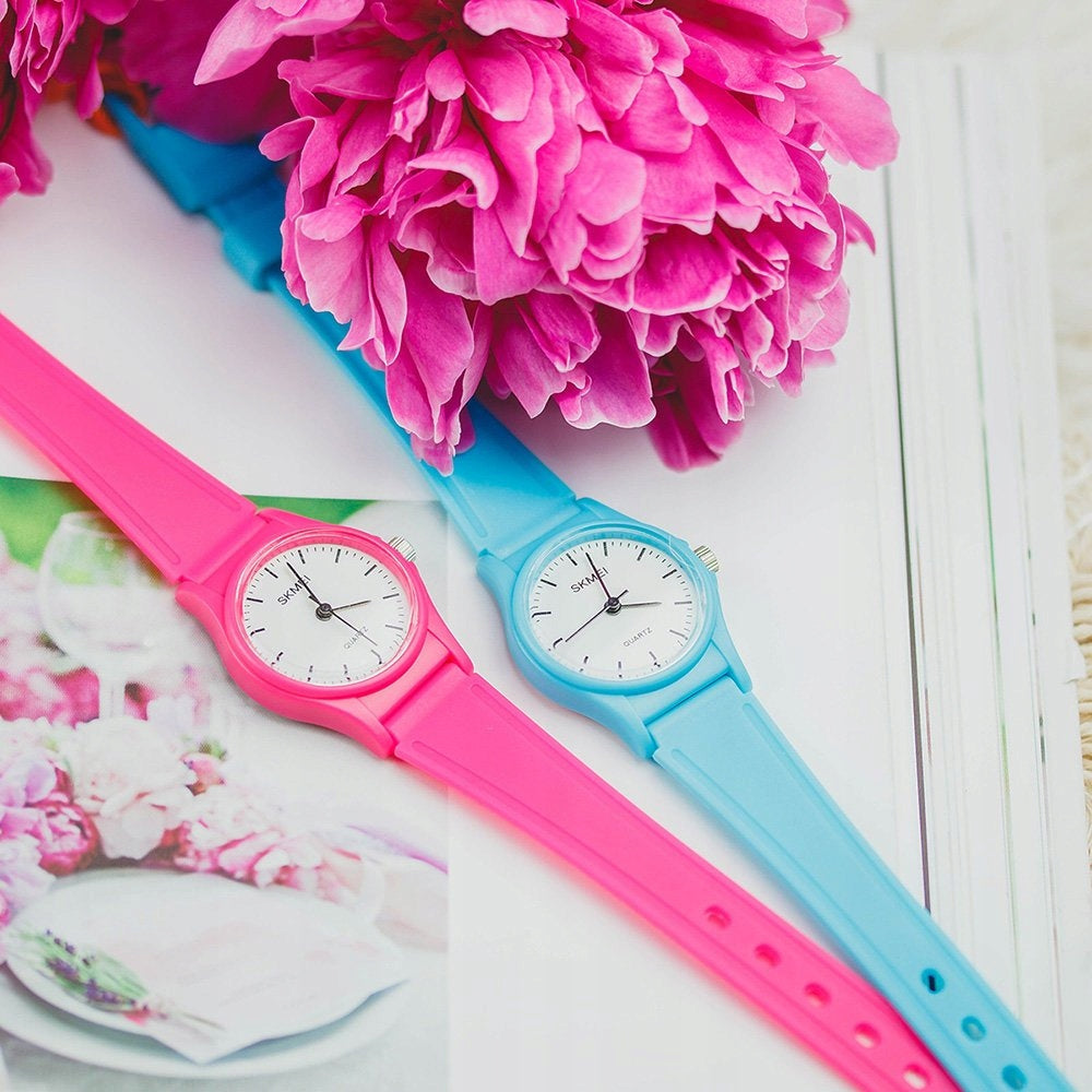 Children's watch SKMEI 1401 waterproof PINK Kind analog