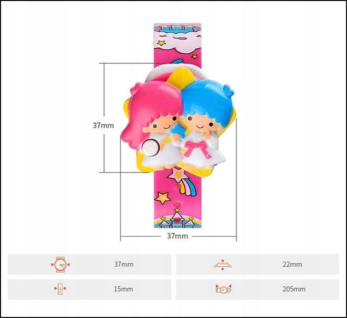 Children's watch / SKMEI / electronic / angels / pink EAN (GTIN) 5904094333998