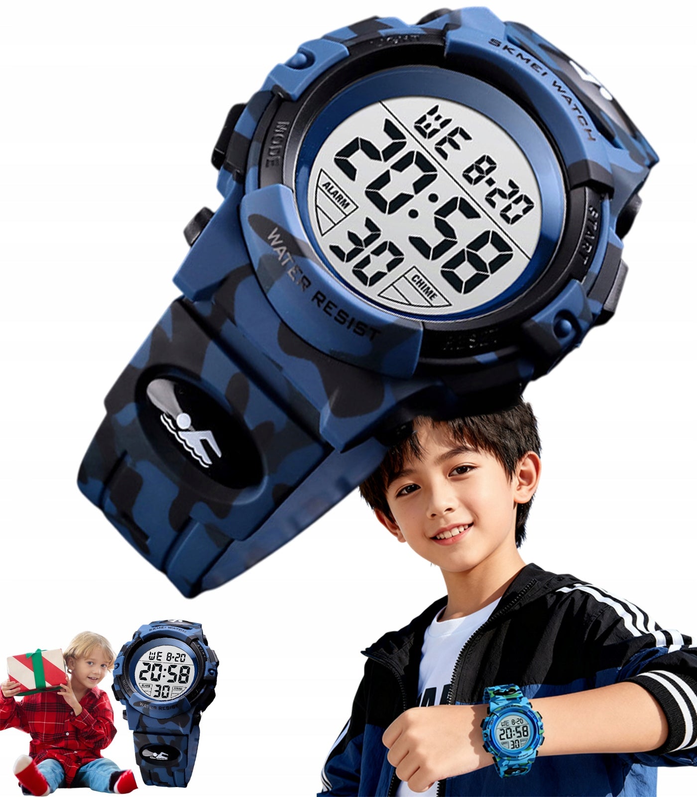 Children's watch SKMEI electronic many camo functions